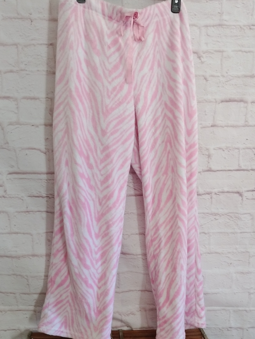 Women Pajamas Pants Lounge Pants Fleece Sz Large